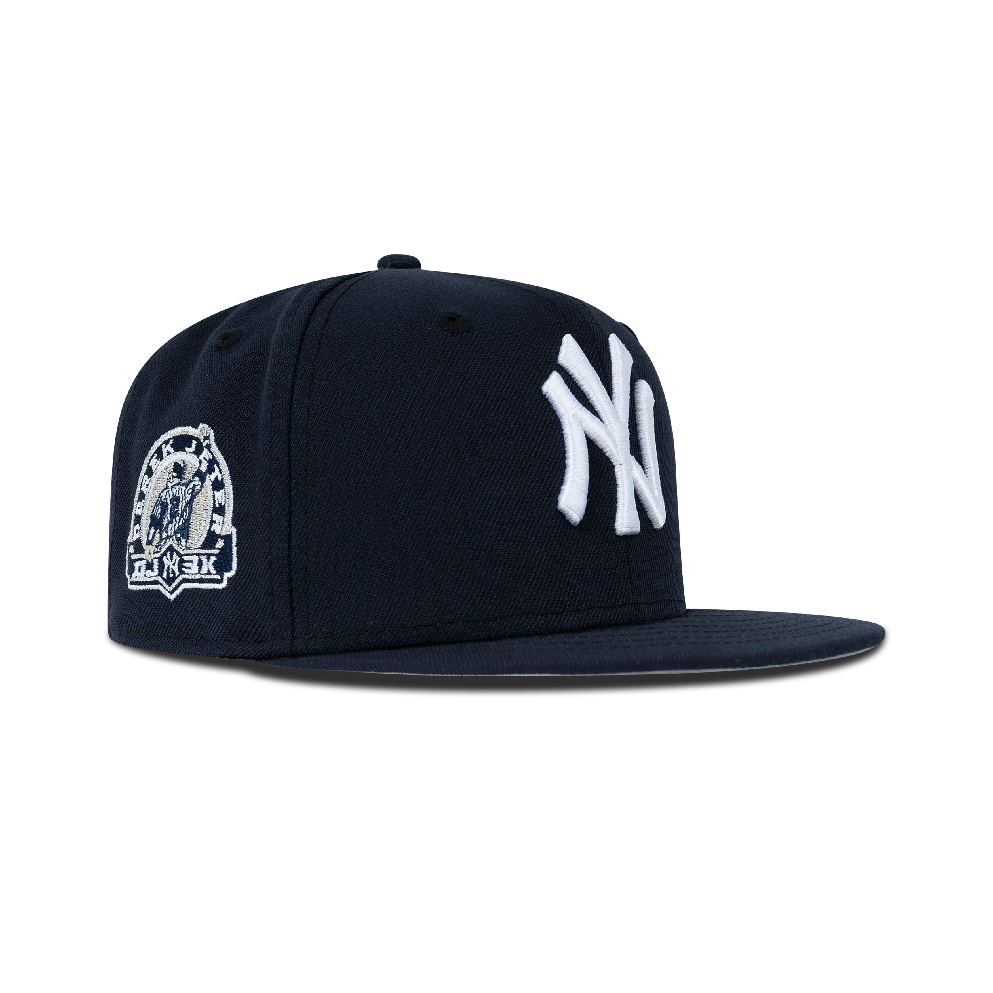 New Era New York Yankees Fitted Grey Bottom "Navy White" (Derek Jeter Embroidery)