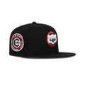 New Era Chicago Cubs Fitted Grey Bottom "Black White Scarlet Red" (1962 All Star Game Embroidery)