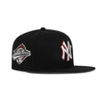 New Era New York Yankees Fitted Grey Bottom "Black White Scarlet Red" (1996 World Series Embroidery)