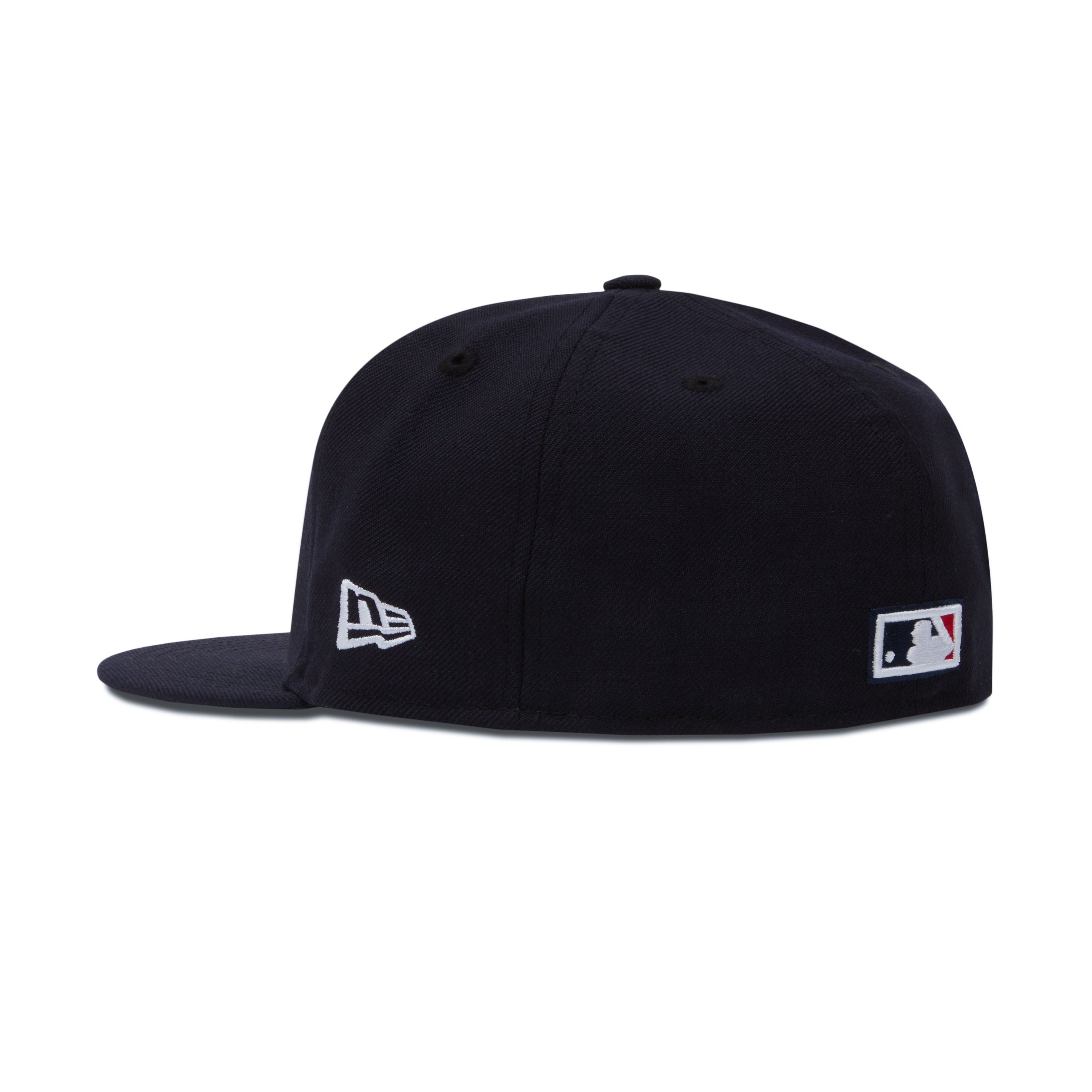 New Era New York Yankees Fitted Sky Blue Bottom "Navy Blue White" (2000 Subway Series Embroidery)