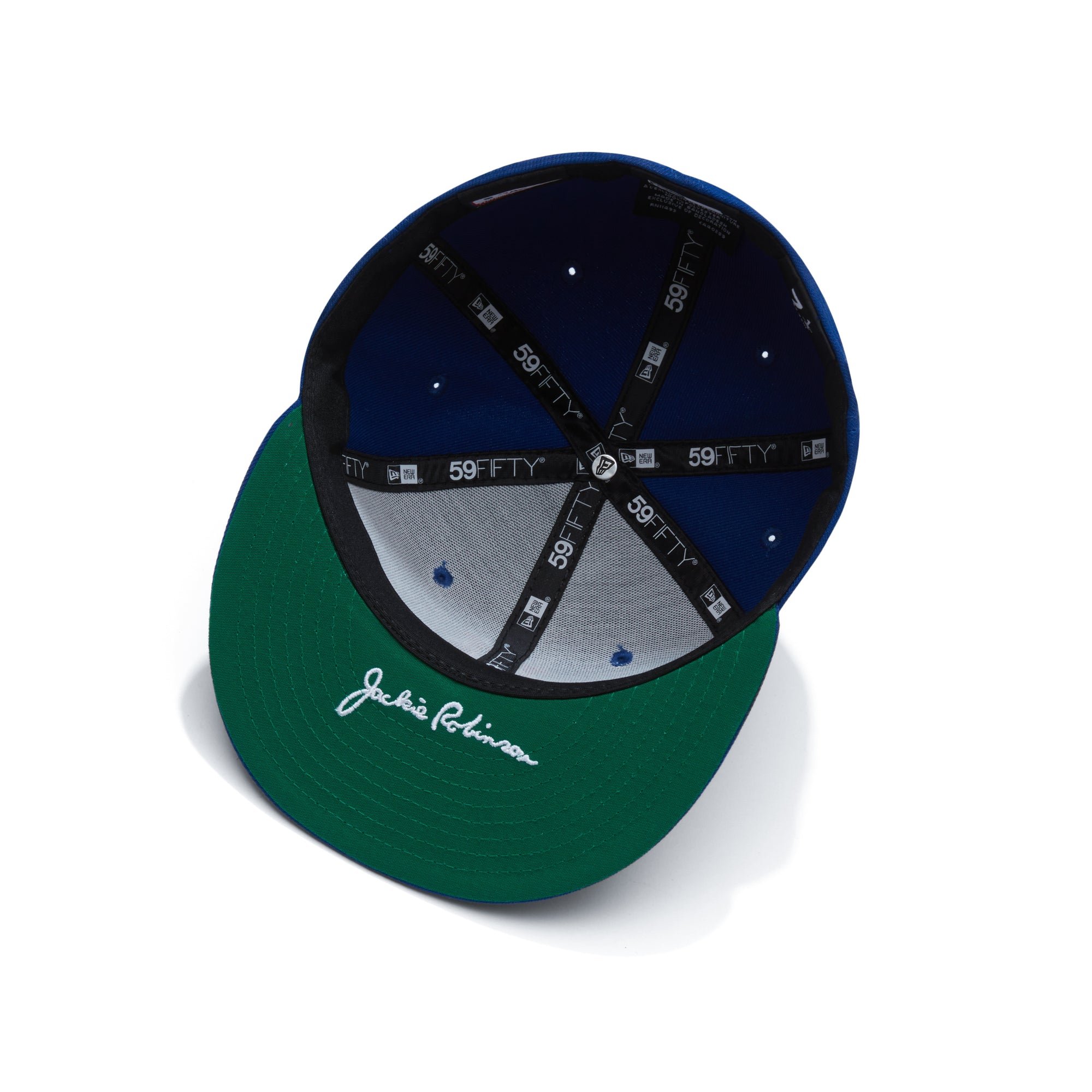 New Era New York Mets Fitted Green Bottom "Royal Orange" (42 Breaking Barriers Embroidery)