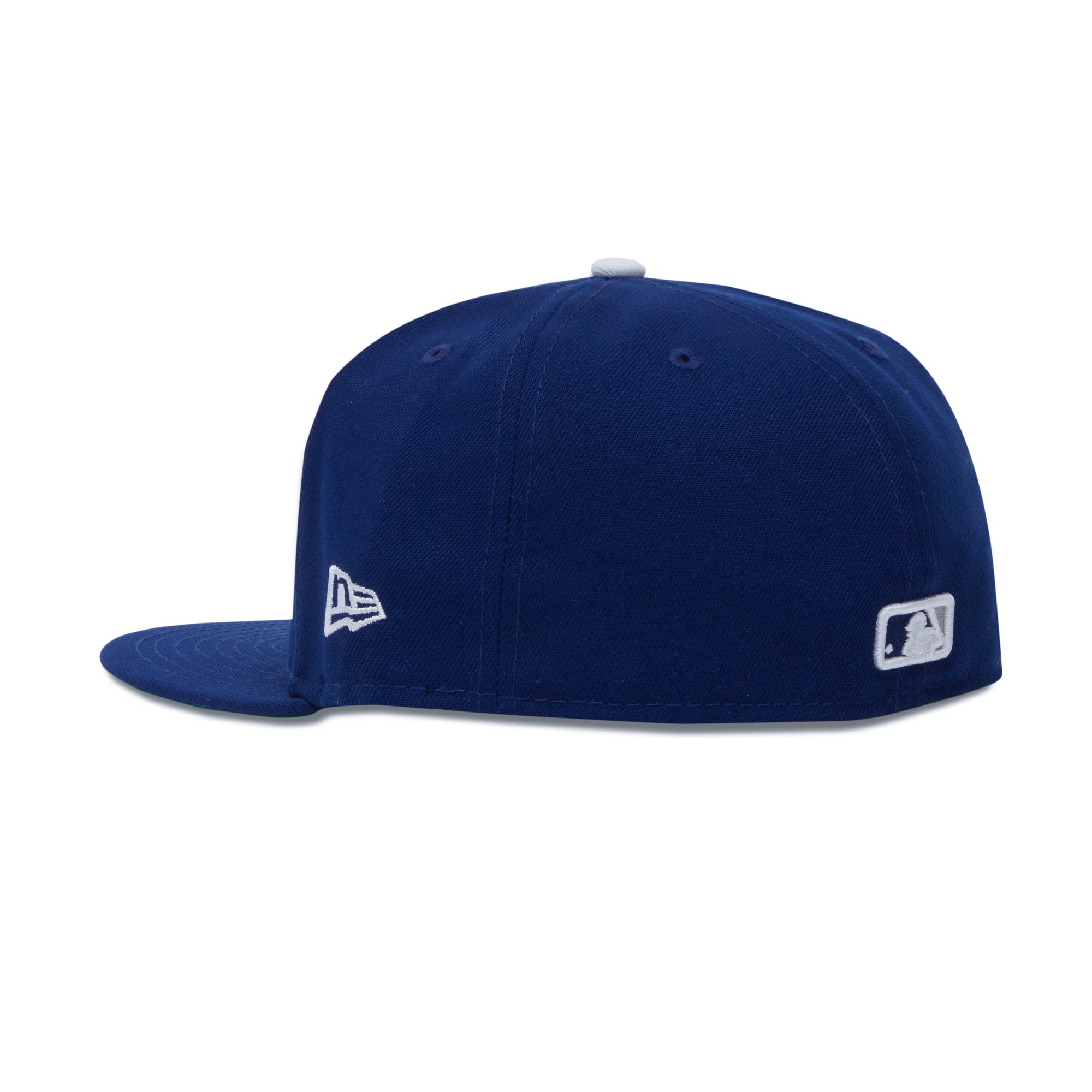 New Era Brooklyn Dodgers Fitted Green Bottom "Royal White" (42 Breaking Barriers Embroidery)