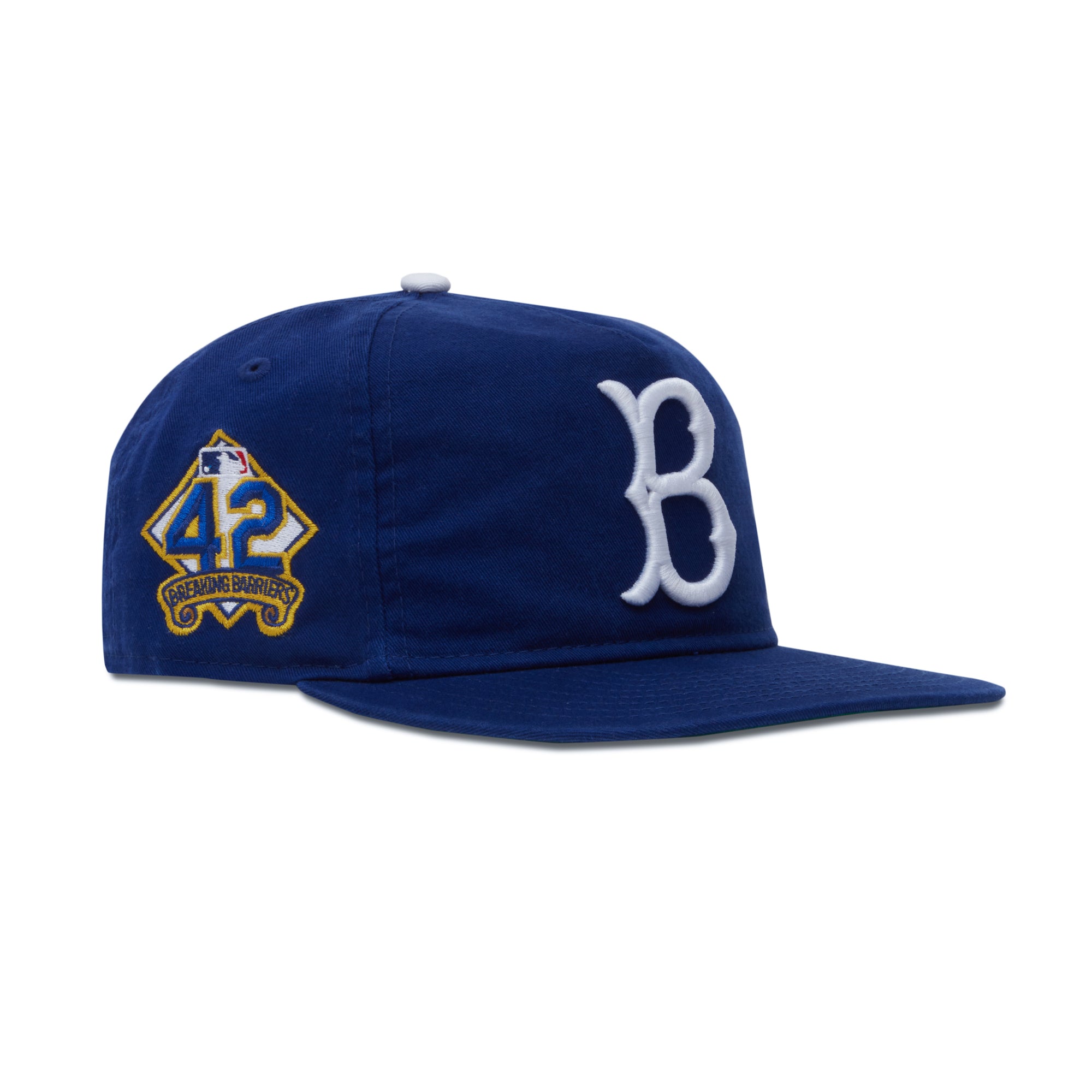 New Era Brooklyn Dodgers The Golfer Snapback Green Bottom "Royal White" (42 Breaking Barriers Embroidery)