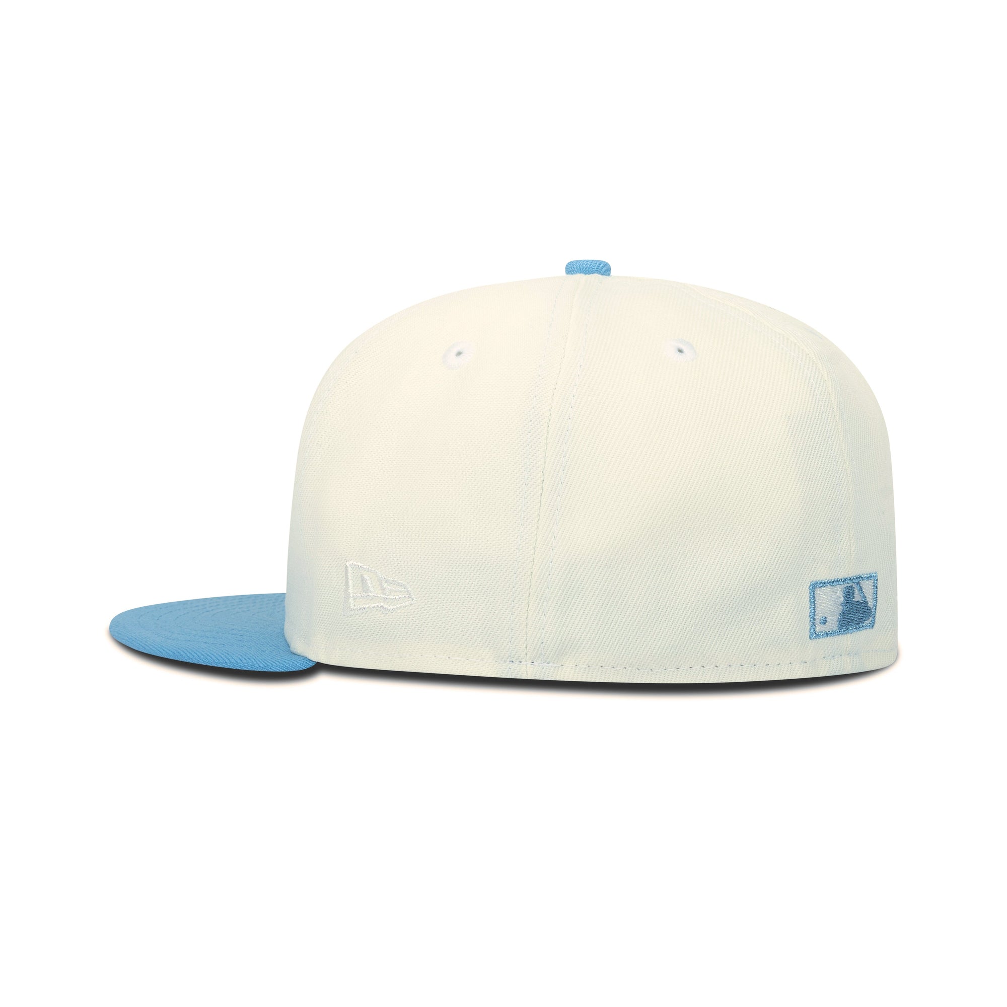 New Era L.A. Anaheim Angels Fitted Grey Bottom "Cream Sky" (1967 All Star Game Embroidery)