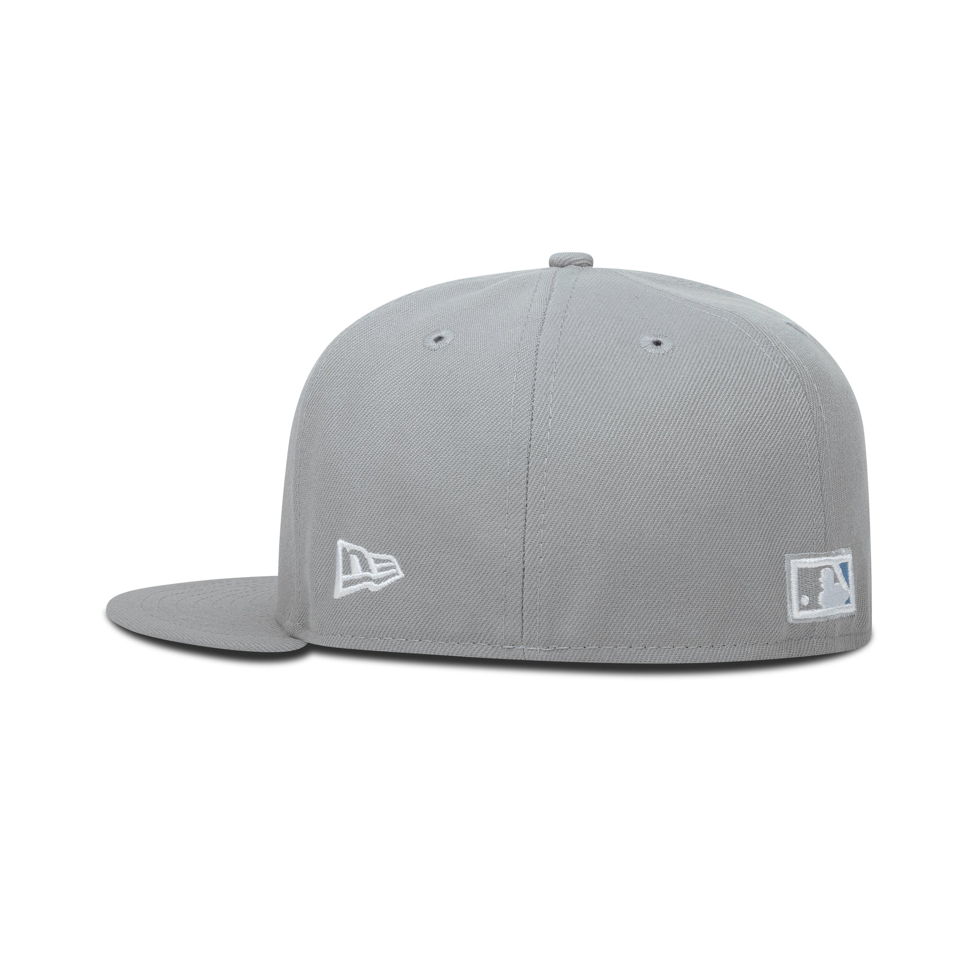 New Era L.A. Anaheim Angels Fitted Sky Bottom "Grey Sky White" (40th Season Embroidery)
