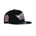 New Era L.A. Anaheim Angels A-Frame Snapback Grey Bottom "Black White Red" (1961-2011 50th Anniversary Embroidery)