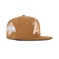 New Era L.A. Anaheim Angels Fitted Light Bronze Bottom "Beige Light Bronze" (California Angels Embroidery)