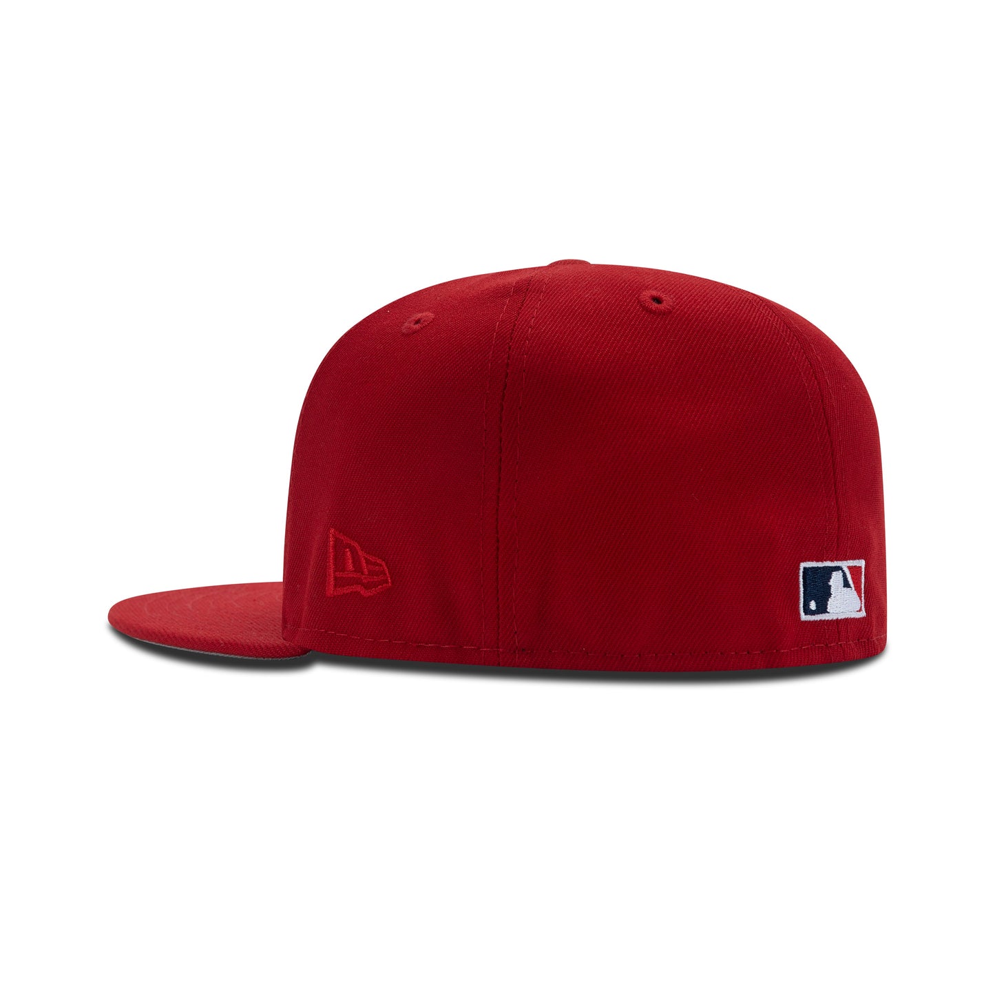 New Era L.A. Anaheim Angels Upside Down Logo Fitted Grey Bottom "Red White" (40th Season Embroidery)