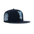 New Era L.A. Anaheim Angels Upside Down Logo Fitted Sky Bottom "Navy Sky Royal" (1961-2011 50th Anniversary Embroidery)