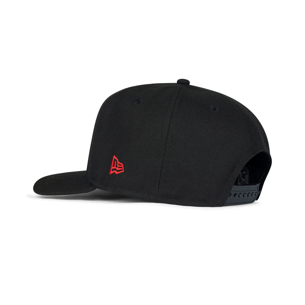 New Era Houston Astros A-Frame Snapback Grey Bottom "Black Red" (1986 All Star Game Embroidery)