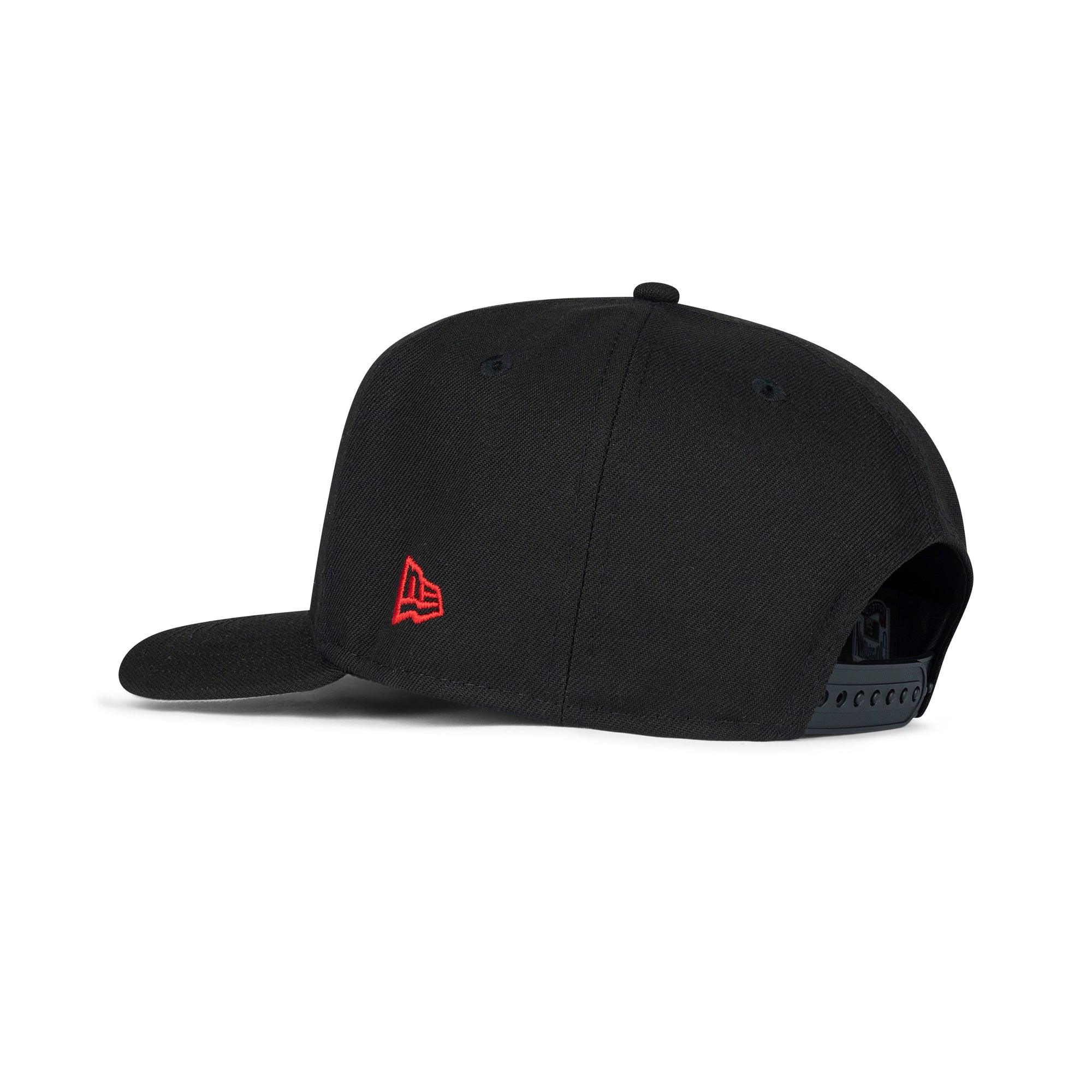 New Era Houston Astros A-Frame Snapback Grey Bottom "Black Red" (1986 All Star Game Embroidery)