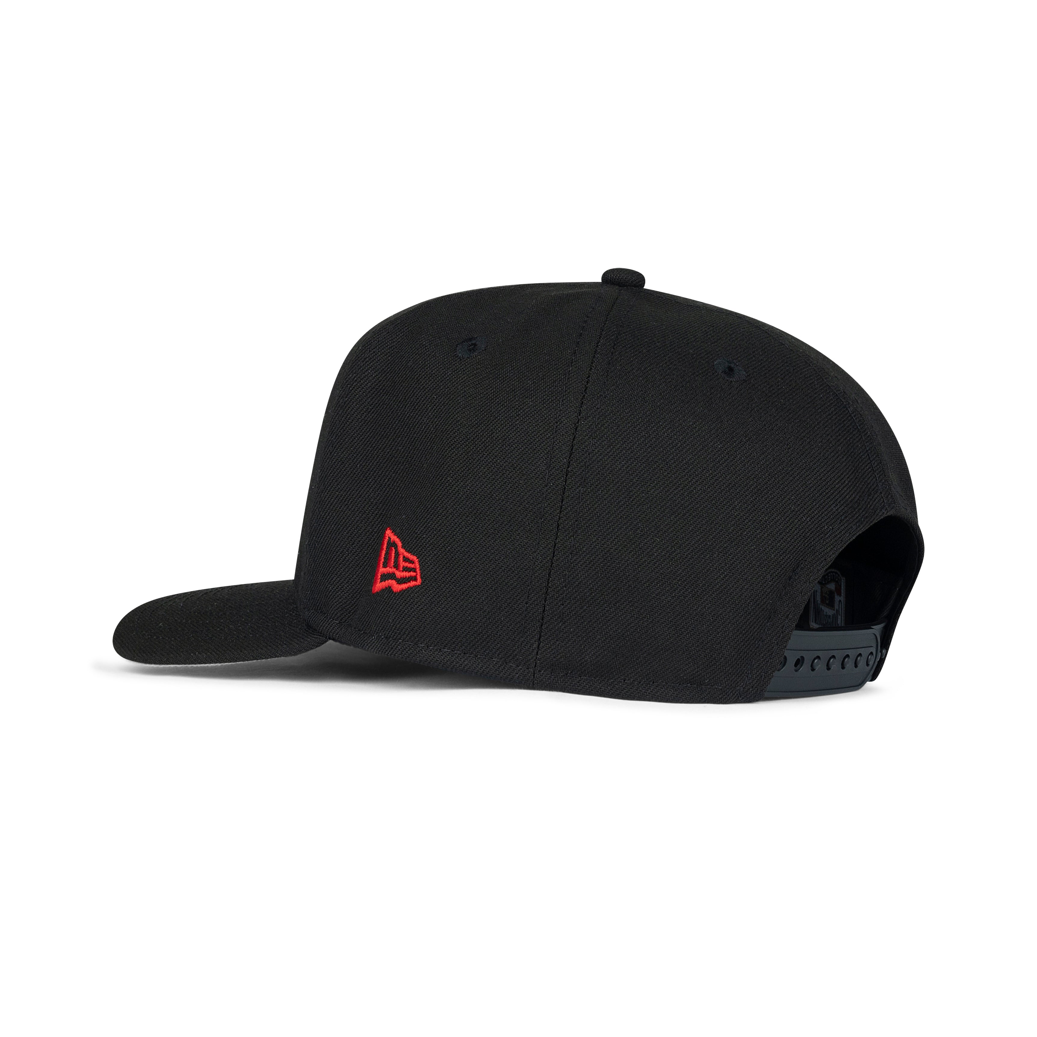 New Era Houston Astros A-Frame Snapback Grey Bottom "Black Red" (1986 All Star Game Embroidery)