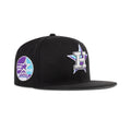 New Era Houston Astros Fitted Grey Bottom "Black Vice Blue Purple"(35 Great Years Patch)
