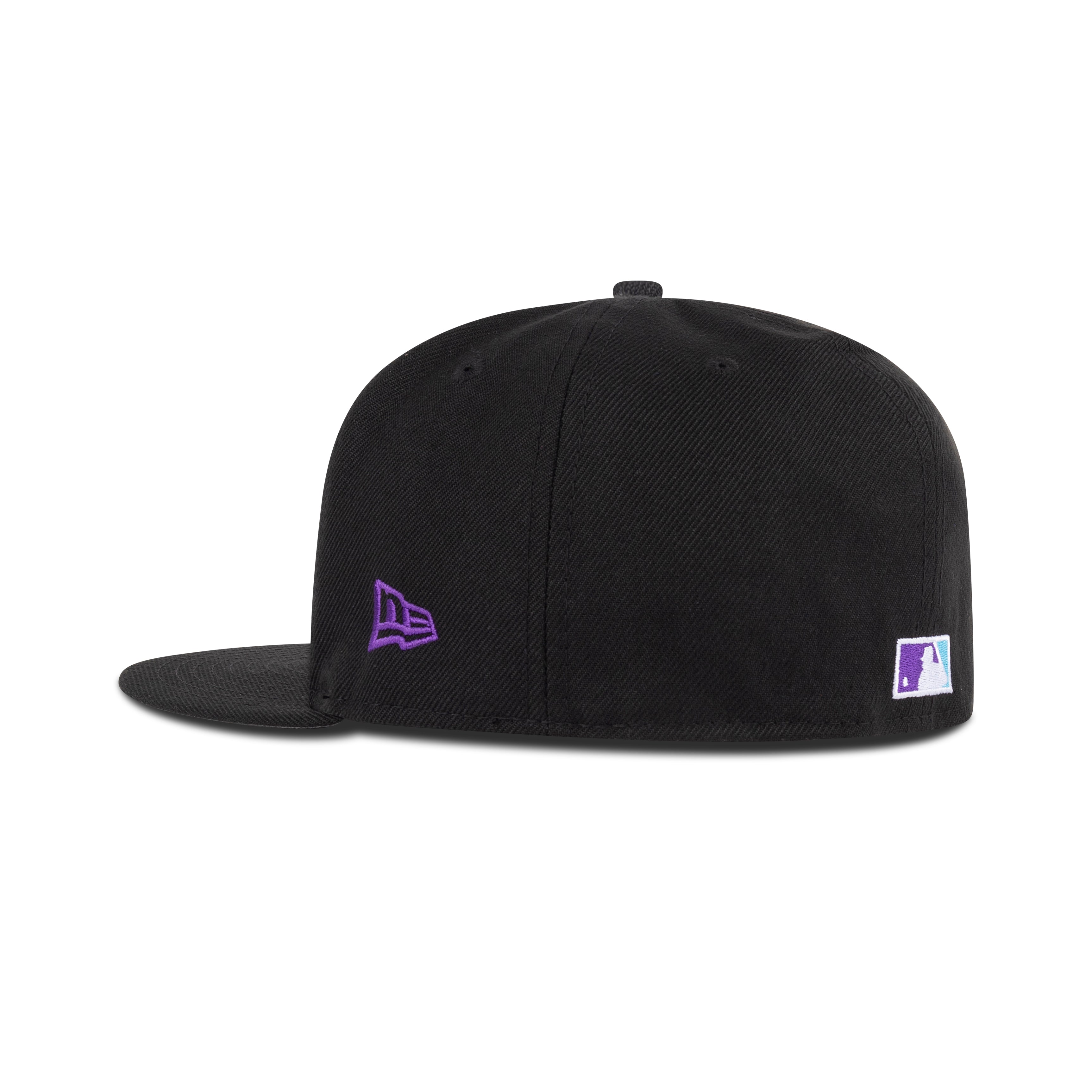 New Era Houston Astros Fitted Grey Bottom "Black Vice Blue Purple"(35 Great Years Patch)