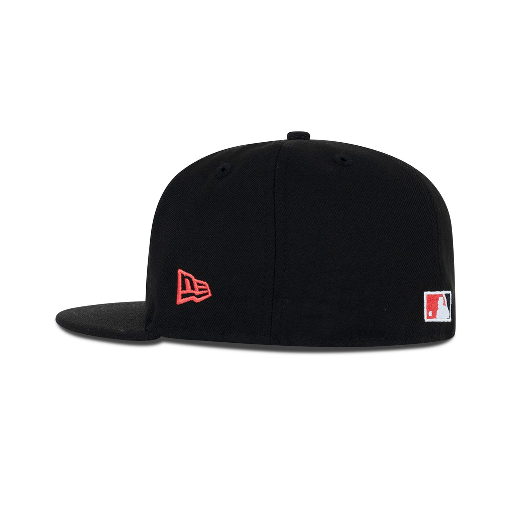 New Era Houston Astros Fitted Grey Bottom "Black Orange" (1965-2015 50th Anniversary Embroidery)