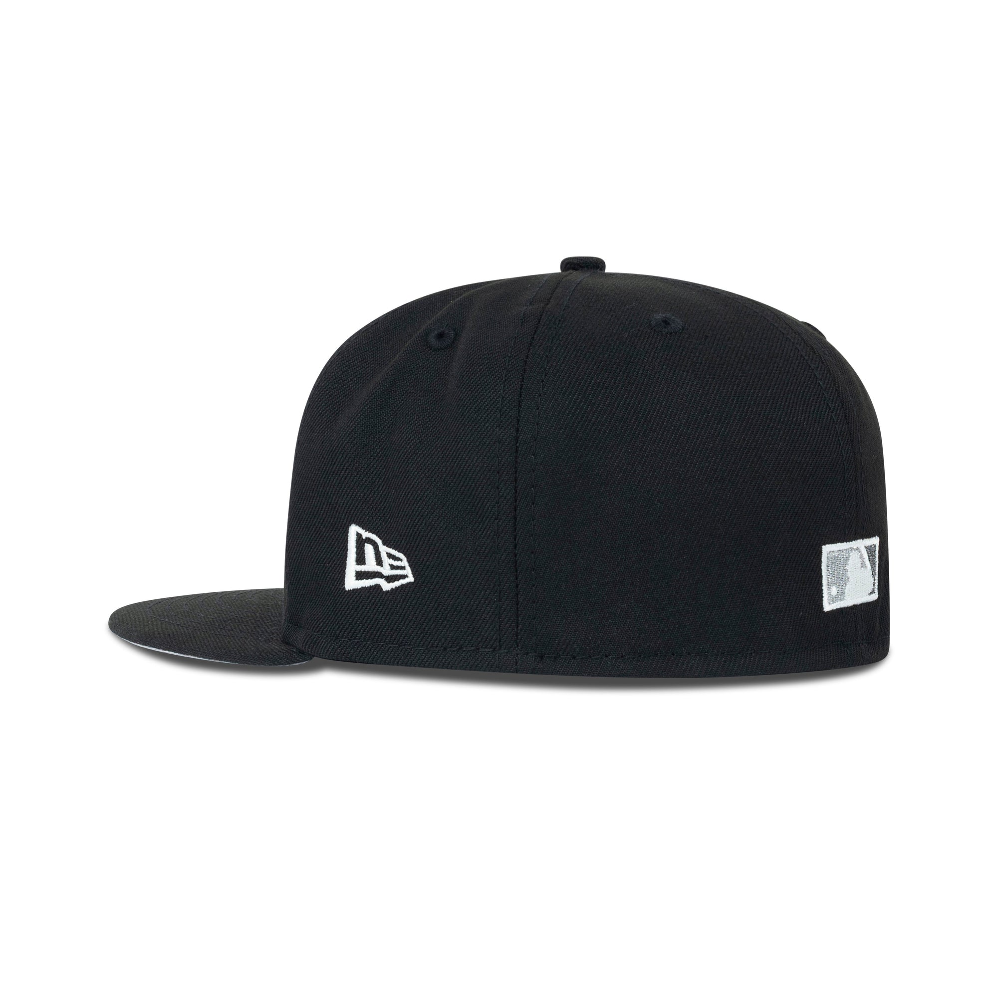 New Era Houston Astros Fitted Grey Bottom "Black Silver" (1962-2012 50th Astros Embroidery)