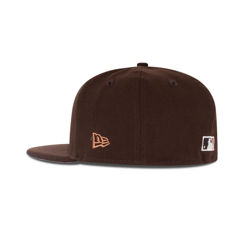 New Era Houston Astros Fitted Grey Bottom "Brown White Copper" (1965-2010 45th Anniversary Embroidery)