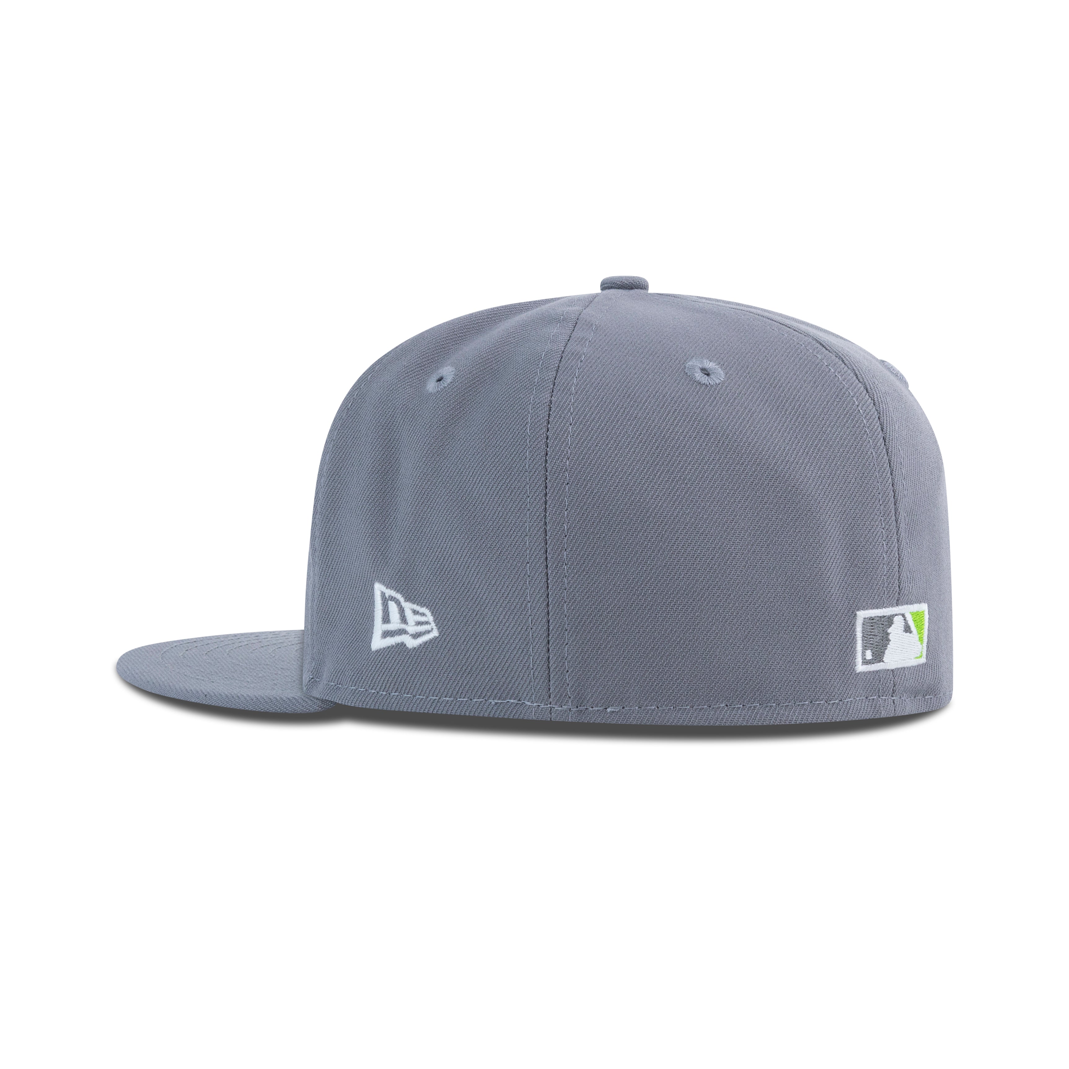New Era Houston Astros Fitted Grey Bottom "Storm Grey Erin Green White" (1962-1996 35th Anniversary Embroidery)