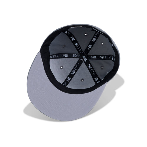 New Era Houston Astros Fitted Grey Bottom "Storm Grey Erin Green White" (1962-1996 35th Anniversary Embroidery)