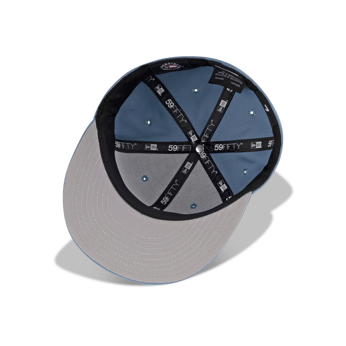 New Era Houston Astros Color Pack Fitted Grey Bottom "Light Blue"