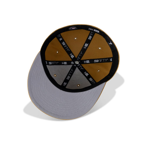 New Era Houston Astros Color Pack Fitted Grey Bottom "Light Brown"