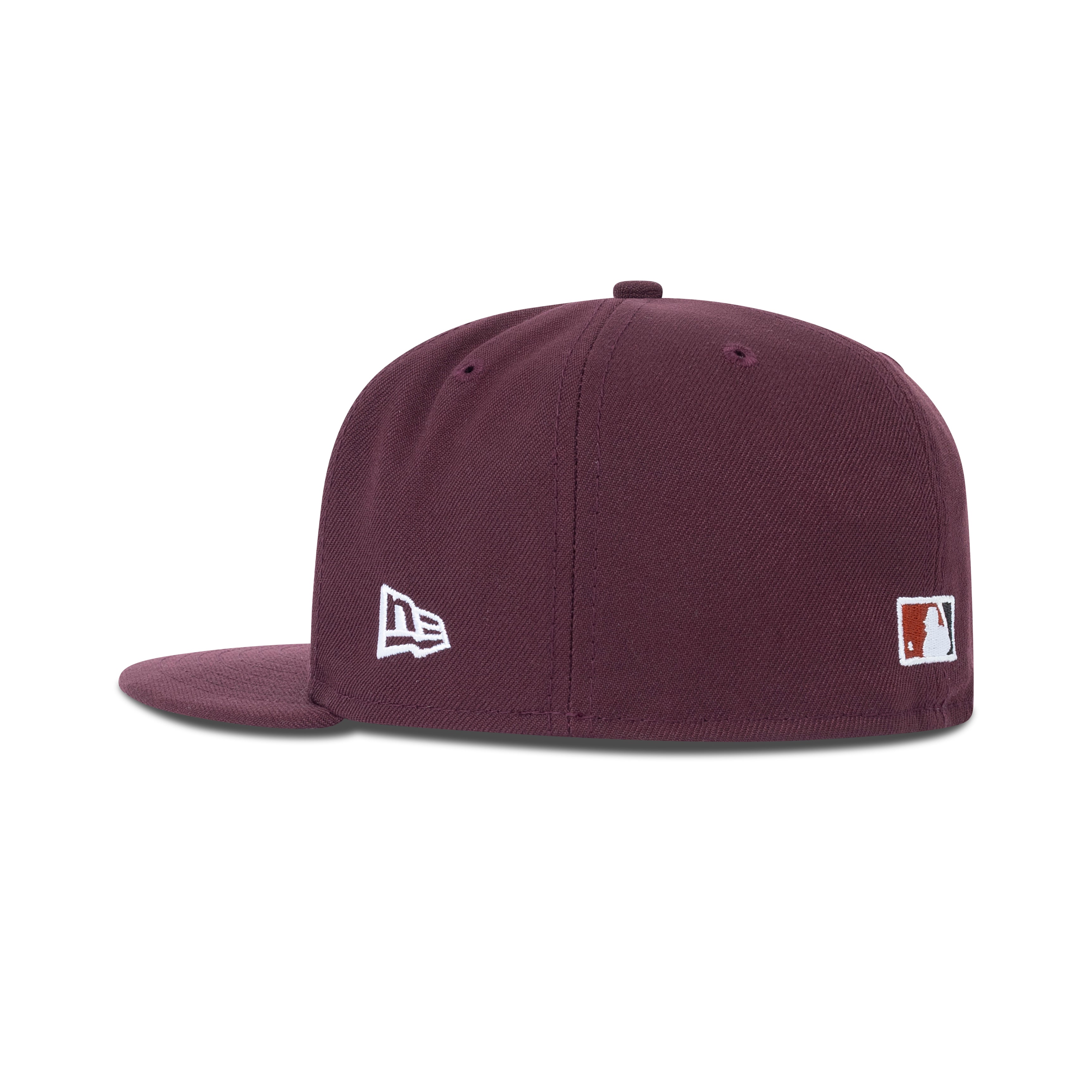 New Era Houston Astros Fitted Grey Bottom "Maroon Copper" (1962-1986 Silver Anniversary Embroidery)