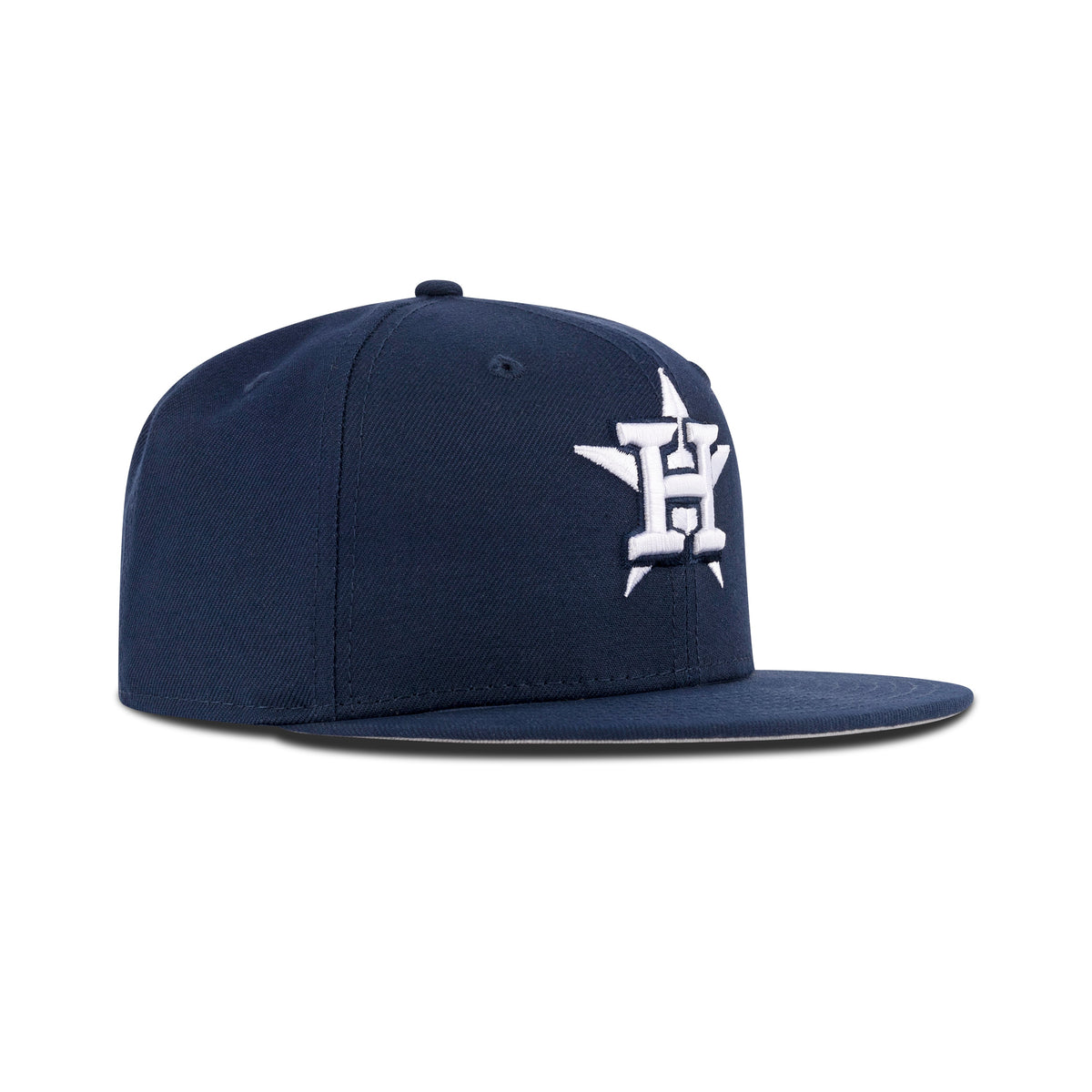 New Era Houston Astros Fitted Grey Bottom "Navy White”