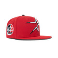 New Era Houston Astros Fitted Grey Bottom "Red Black White" (35 Great Years 65-99 Embroidery)