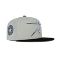 New Era Houston Astros Fitted Grey Bottom "Stone White Black" (1941 All Star Game Embroidery)
