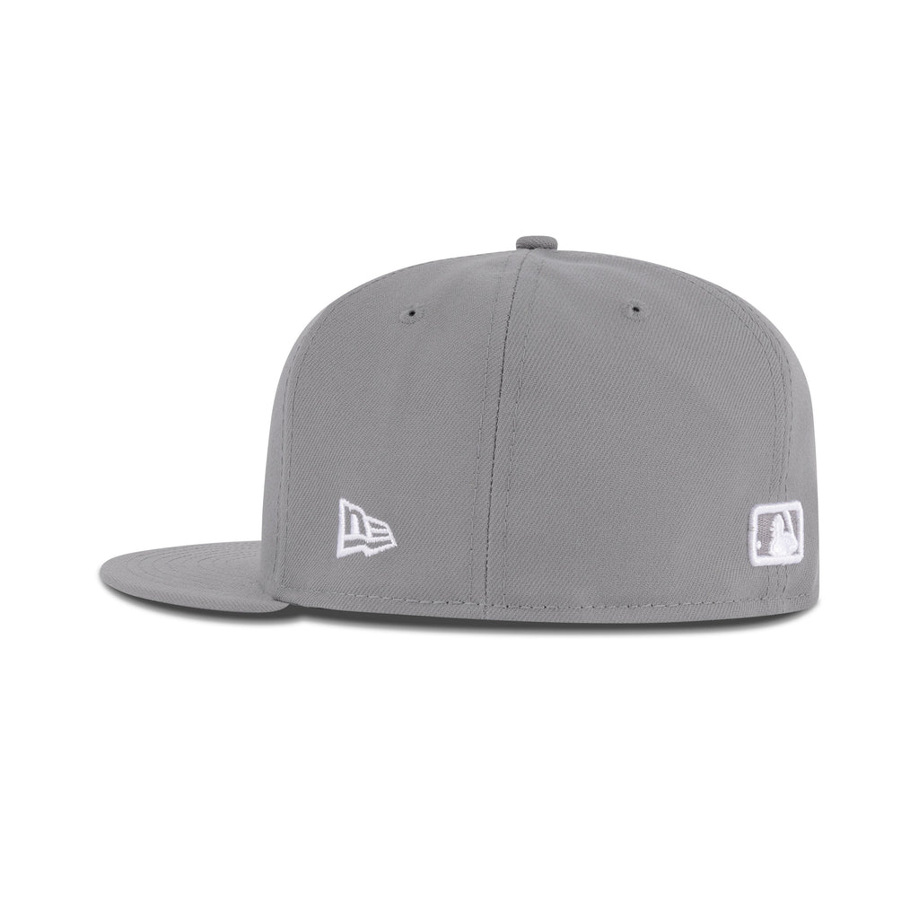 New Era Houston Astros Fitted Grey Bottom “Storm Gray White"