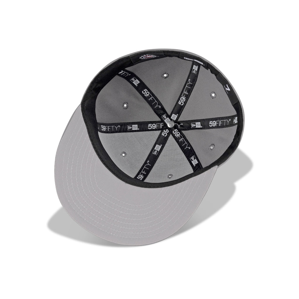 New Era Houston Astros Fitted Grey Bottom “Storm Gray White"