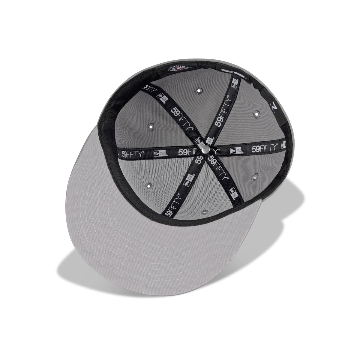 New Era Houston Astros Fitted Grey Bottom “Storm Gray White"