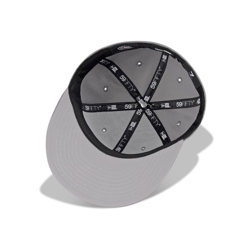 New Era Houston Astros Fitted Grey Bottom “Storm Gray White"