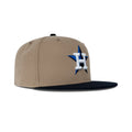 New Era Houston Astros Fitted Grey Bottom "Tan Navy White"
