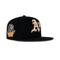 New Era Oakland Athletics Fitted Grey Bottom "Black Orange" (100th Anniversary Embroidery)