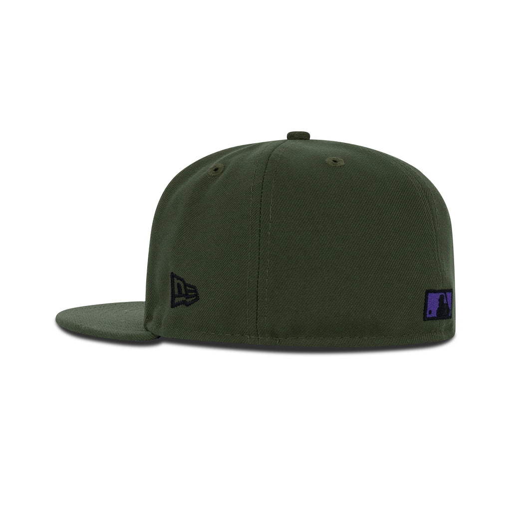 New Era Oakland Athletics Fitted Grey Bottom "Rifle Green Copper Purple" (1968-2018 50th Anniversary Embroidery)
