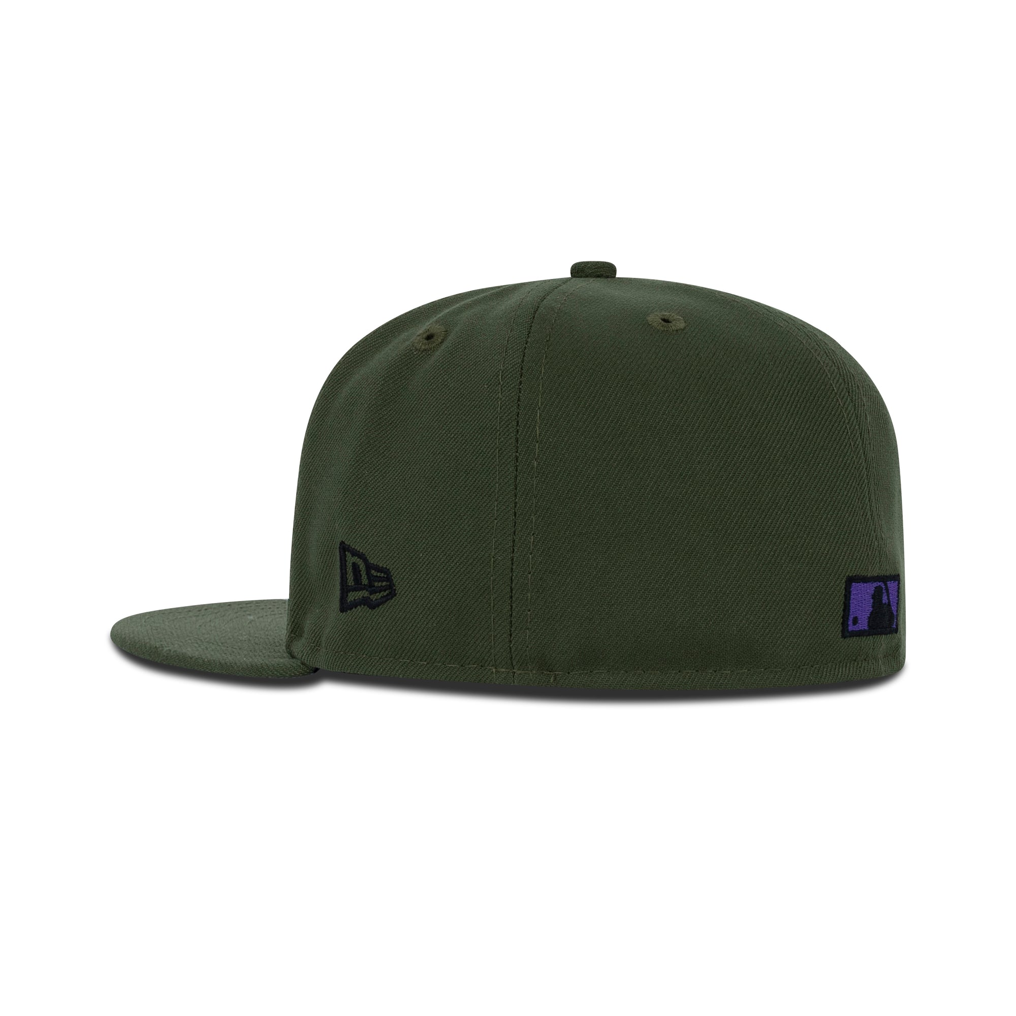 New Era Oakland Athletics Fitted Grey Bottom "Rifle Green Copper Purple" (1968-2018 50th Anniversary Embroidery)