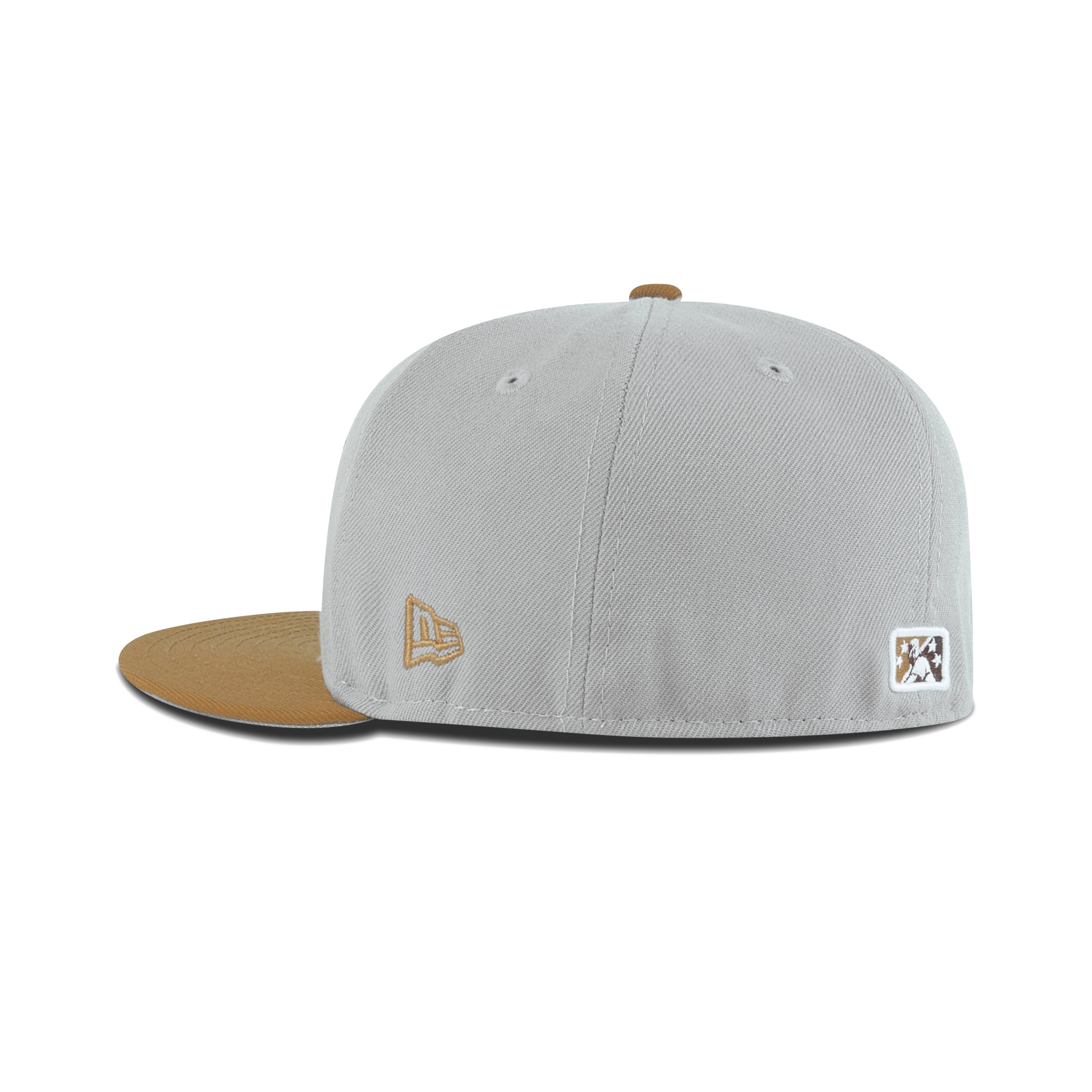 New Era Buffalo Bisons Fitted Grey Bottom "Grey Wheat"