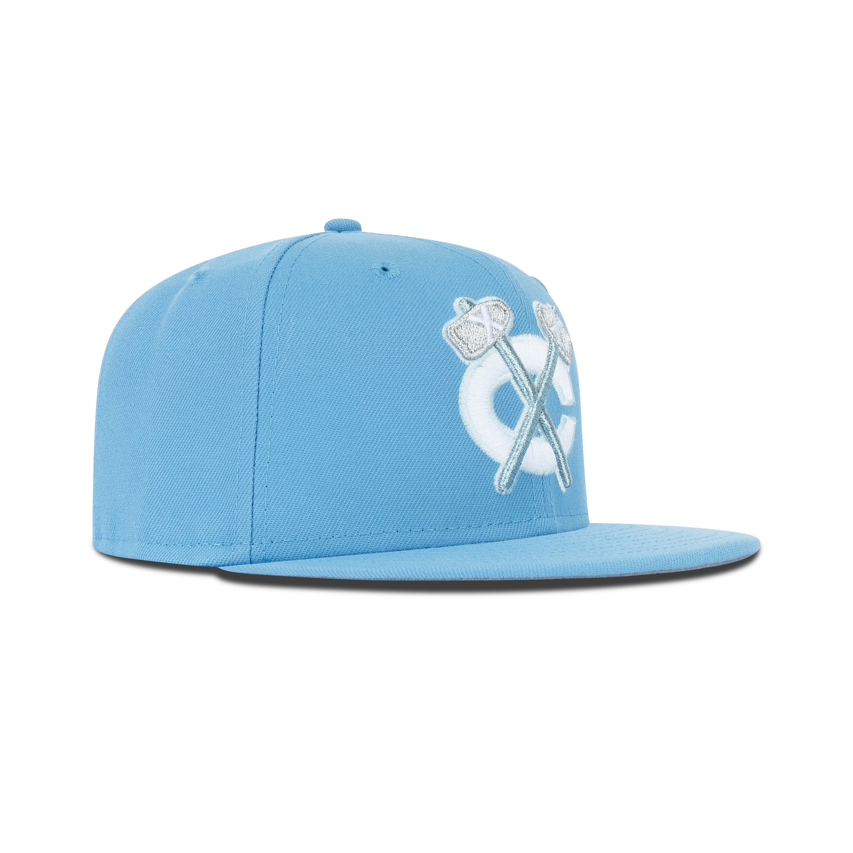 New Era Chicago Blackhawks Fitted Grey Bottom "Sky Silver"