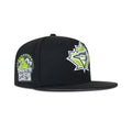 New Era Toronto Blue Jays Fitted Grey Bottom "Black Lime" (1991 Toronto All Star Game Embroidery)