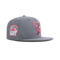 New Era Toronto Blue Jays Fitted Gray Bottom "Storm Gray Metallic Black Pearl GS Red" (1992 All Star Game Embroidery)