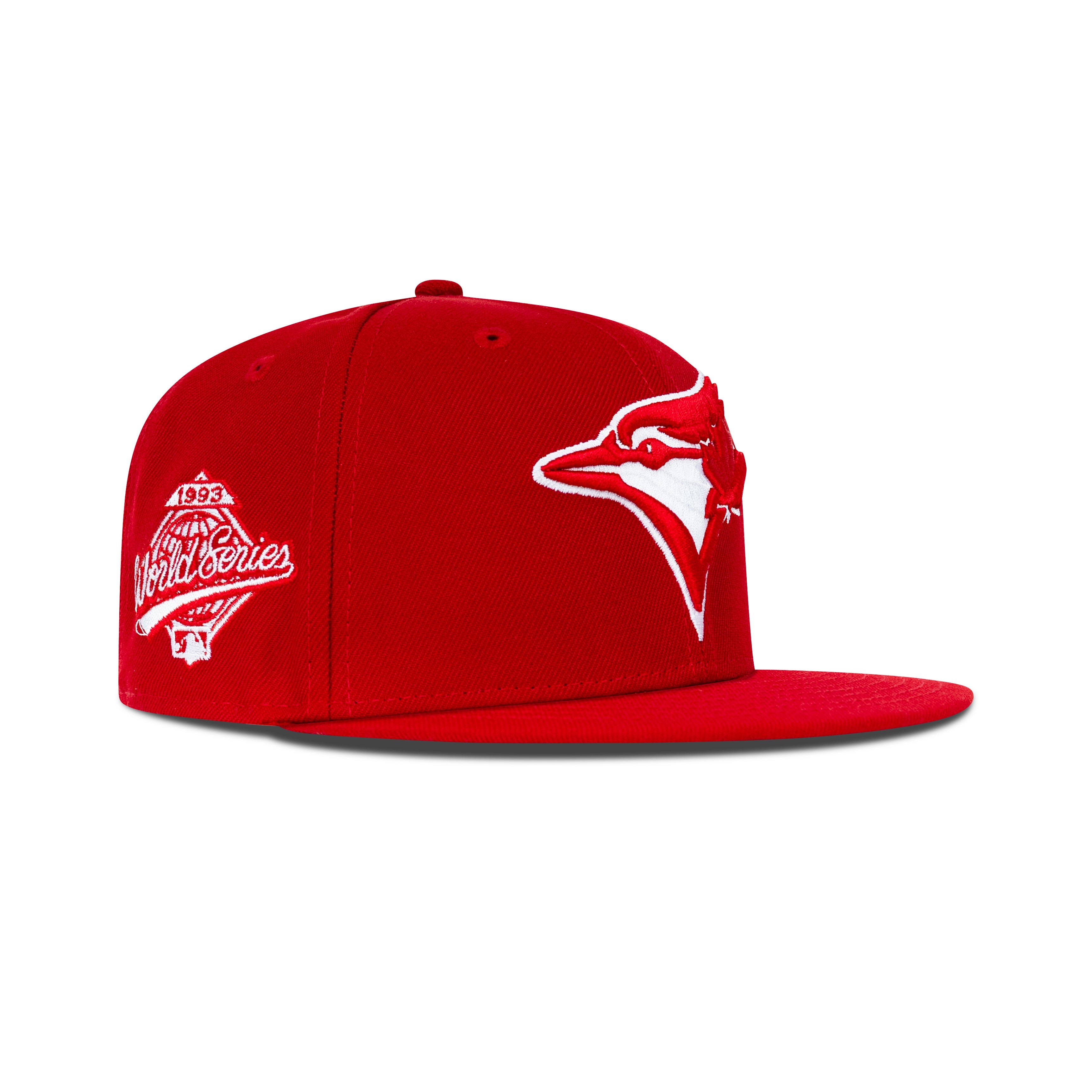 New Era Toronto Blue Jays Fitted Grey Bottom "Red White" (1993 World Series Embroidery)
