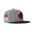 New Era Toronto Blue Jays Fitted Grey Bottom "Storm Grey Black Red" (1991 Toronto All Star Game Embroidery)