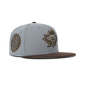 New Era Toronto Blue Jays Fitted Grey Bottom "Storm Grey Burntwood" (1977-2006 30th Season Embroidery)