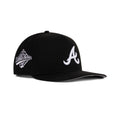 New Era Atlanta Braves A-Frame Snapback Gray Bottom "Black White" (1995 World Series Embroidery)
