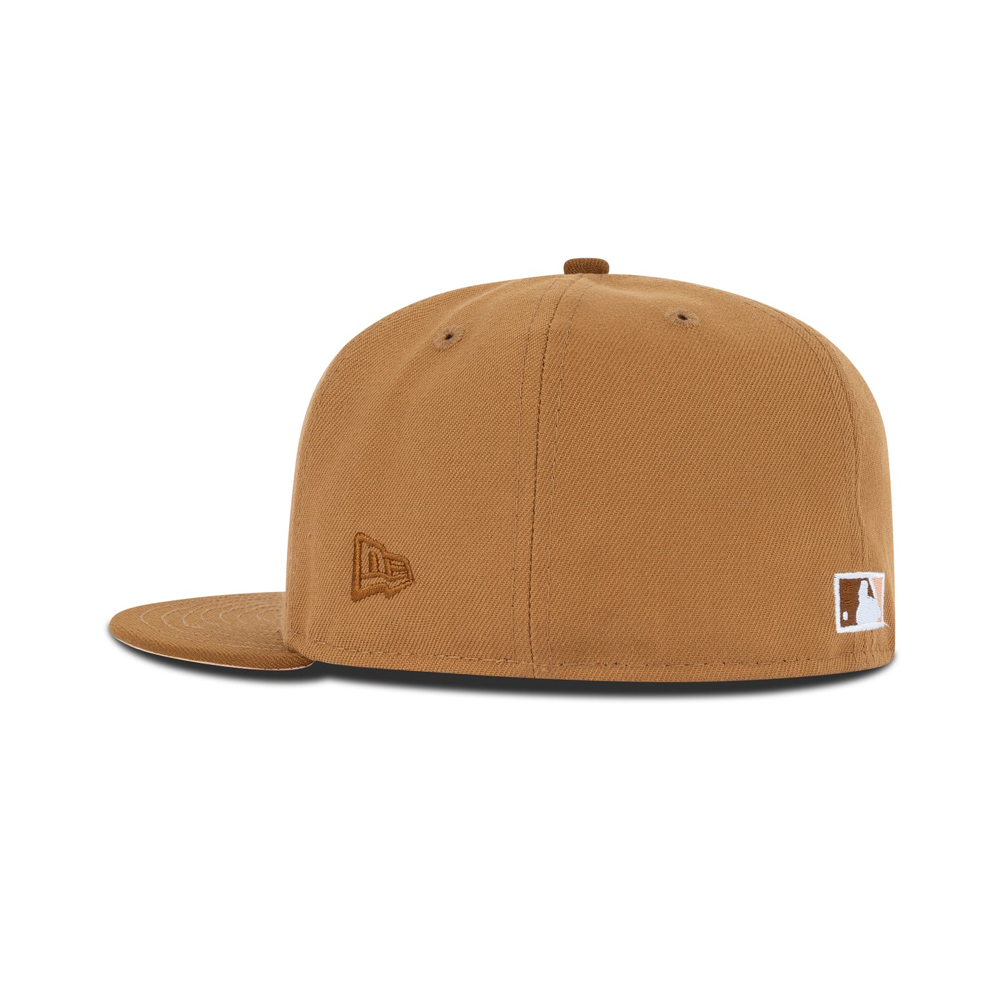 New Era Atlanta Braves Fitted Light Bronze Bottom "Beige Light Bronze" (1876 Altanta Braves Embroidery)