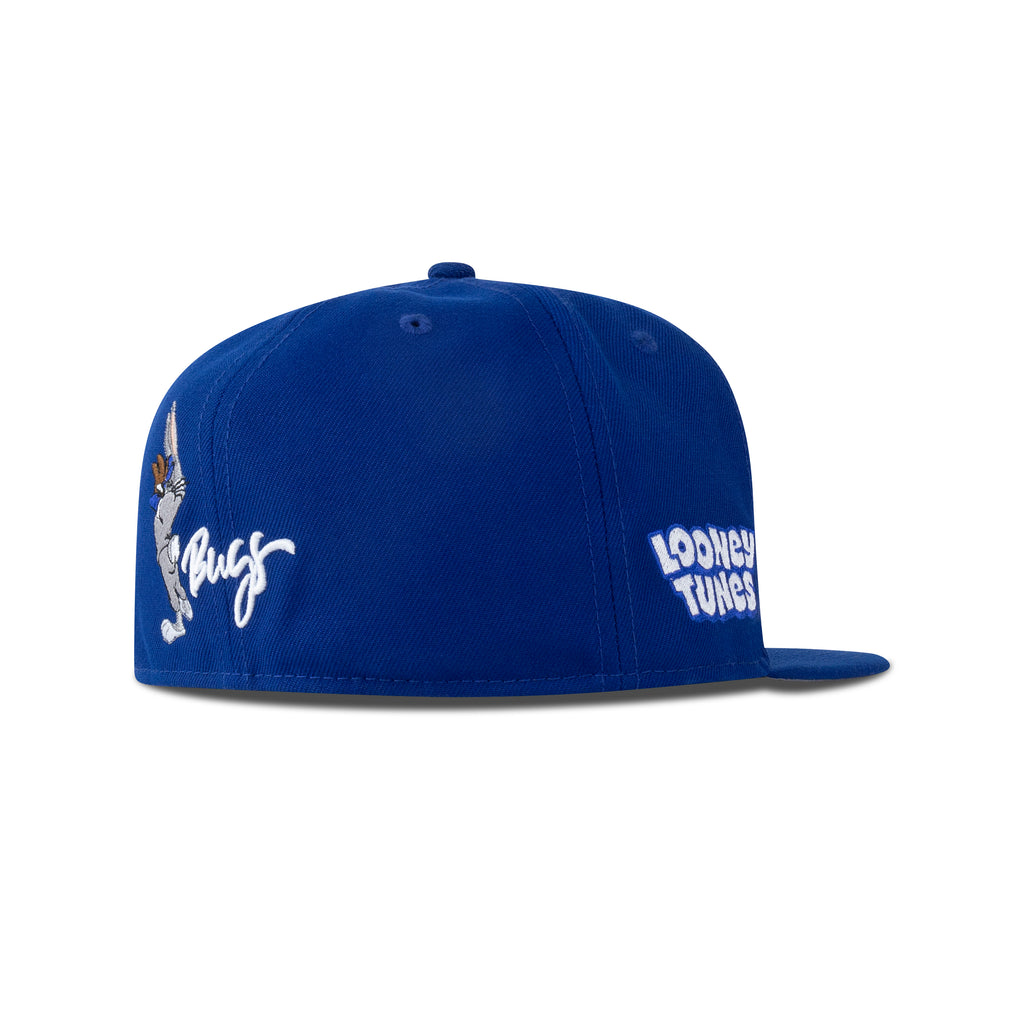 New Era New York Mets Fitted Grey Bottom "Royal Orange" (Looney Tunes Embroidery)