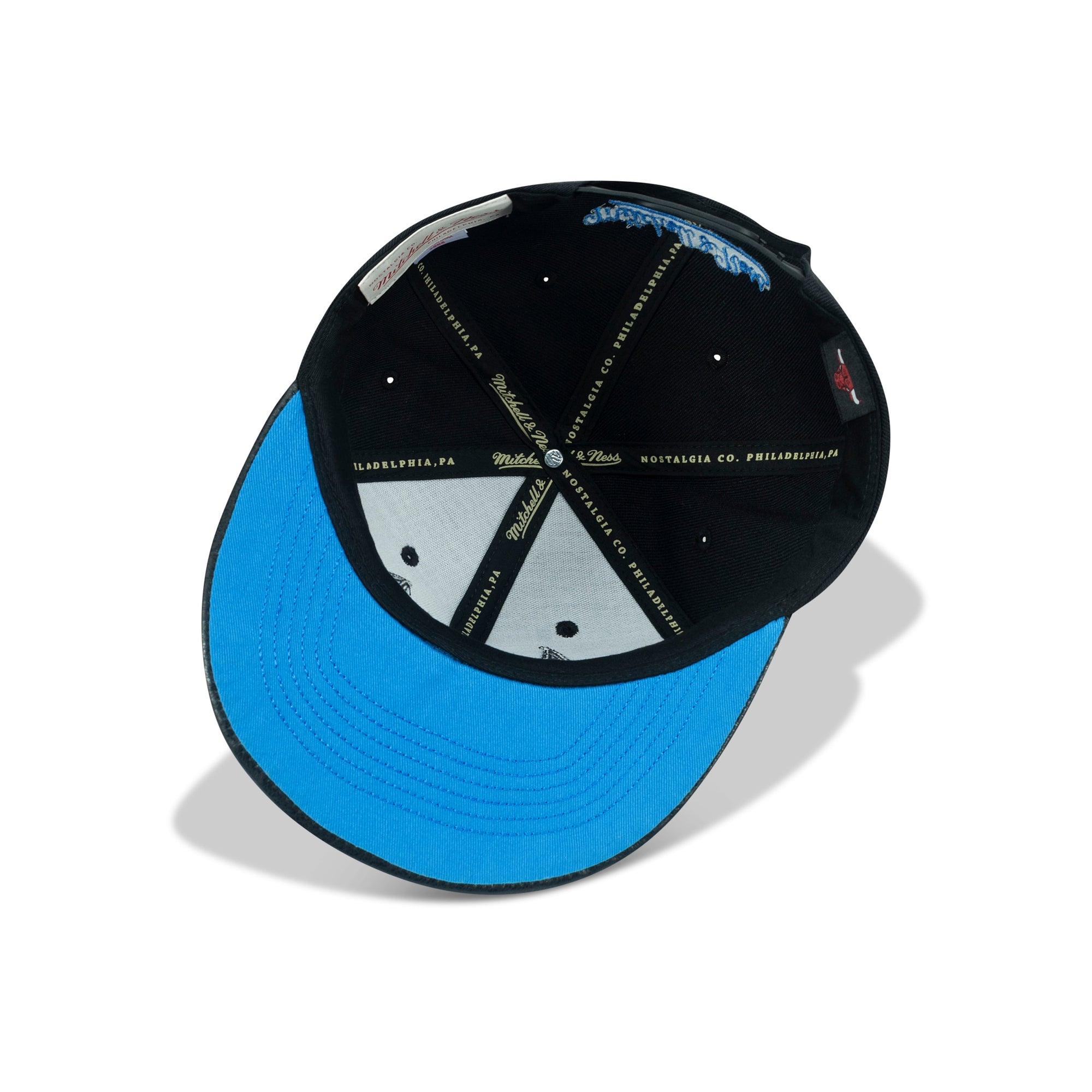 Mitchell & Ness Chicago Bulls NBA Day One Snapback Blue Bottom "Black Blue"
