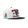 Mitchell & Ness Chicago Bulls NBA Back To 93 Snapback Green Bottom "White Black Red"