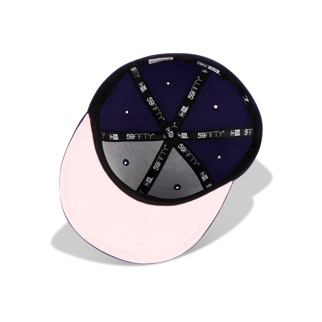 New Era St. Louis Cardinals Fitted Pink Bottom "Purple Front Door Red Pink" (2009 All Star Game Embroidery)